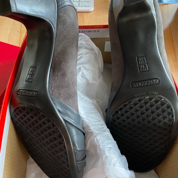 NIB ~ Aerosols Red Rock, Gray Pumps ~ 9 1/2 - Picture 5 of 7